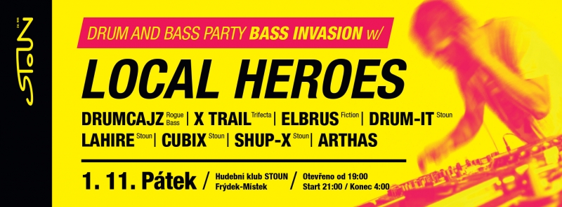 Bass Invasion - Local heroes