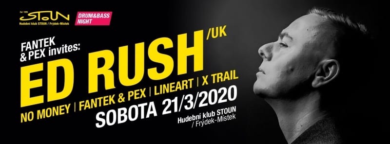 Ed Rush (UK) - NÁHRADNÍ TERMÍN - 14.11.