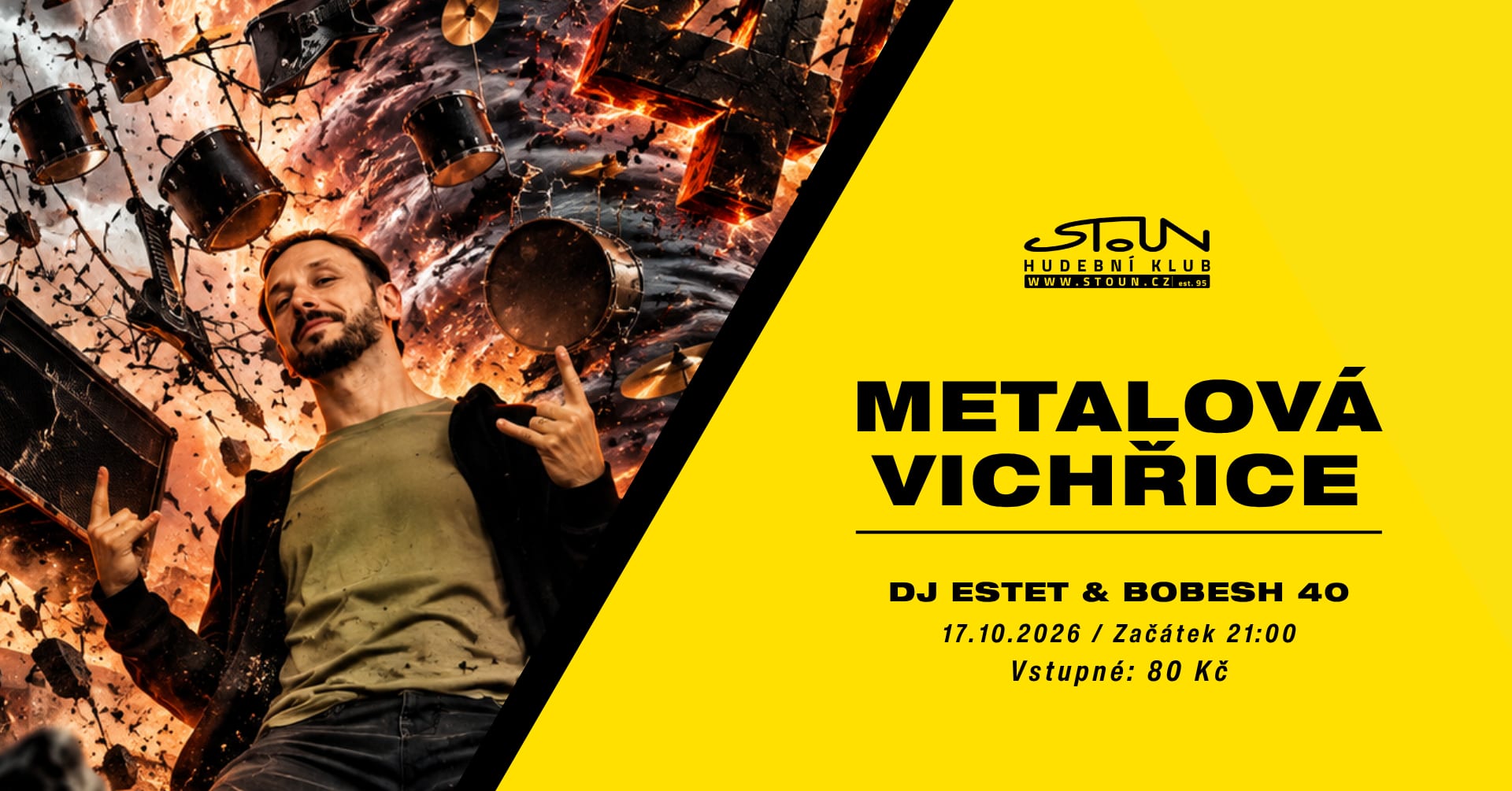 Metalová vichřice: DJ ESTET & BOBESH 40