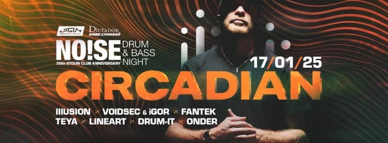 No!se w/ CIRCADIAN (UK) | 30th Stoun Club Anniversary