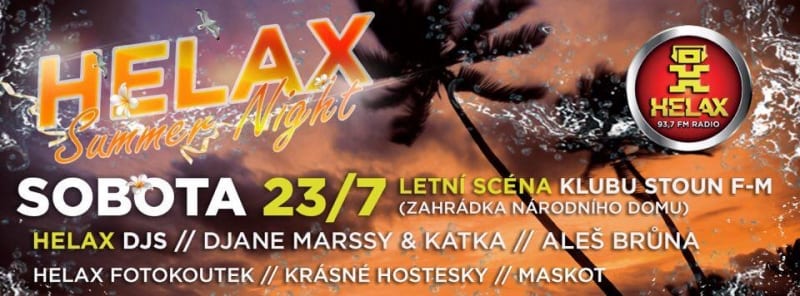 LETNÍ SCÉNA: HELAX DANCE PARTY