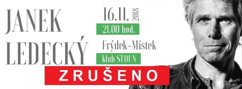 JANEK LEDECKÝ & BAND - ZRUŠENO