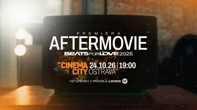 Premiéra AFTERMOVIE: Beats For Love 2026 │Cinema City Ostrava