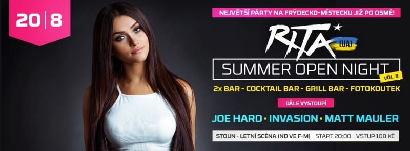 LETNÍ SCÉNA: SUMMER OPEN NIGHT vol.8 w/ RITA (UA)